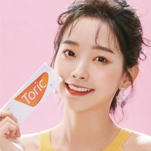 Clalen Lris TORIC散光 1Day – Alicia Brown夢幻啡 日拋 10片裝